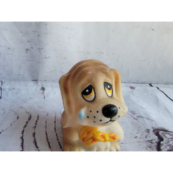 Vintage Sad Puppy Hard Rubber Pencil Sharpener - Picture 2 of 7